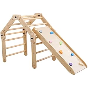 Combinatie Sensorische Trainingsmachine Klimmen Driehoek Balance Board Kids Verjaardagskabel Klimmen Steiger…