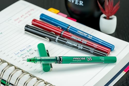 PILOT Precise V5 Capped Rollerball Pens, Assorted Colors, Pack of 4 - image 6