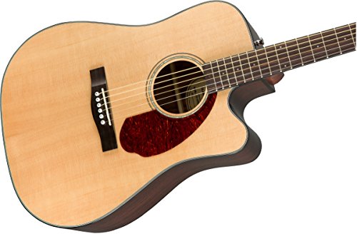 Image of Fender Acoustic Guitar Cutaway Acoustic-Electric & Case CD-140SCE Natural, 6-String, Right-Handed 970213321