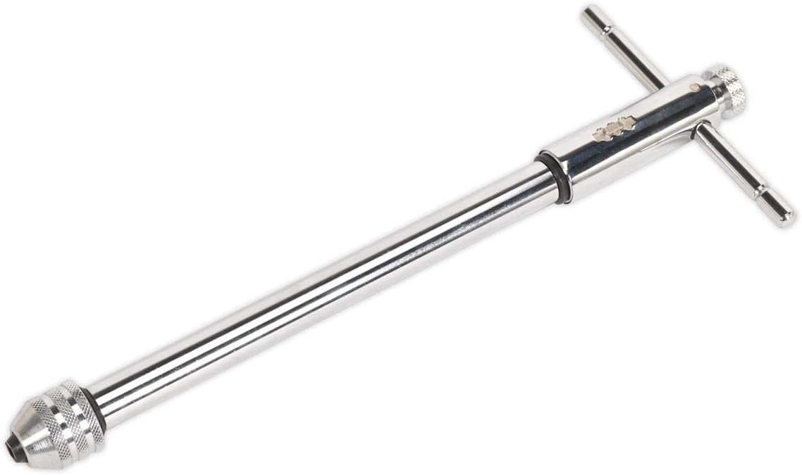 TANIASHOP Giramaschio a Cricchetto con impugnatura a T M5-M12 Lungo 290mm gira maschi regolabile per Filettatura Maschio