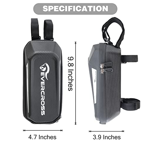 Evercross Electric Scooter Bag, 2L Large Capacity Scooter Handlebar Bag, Waterproof Scooter Front Bag, Compatible With All Adult Electric Scooters #TOP4