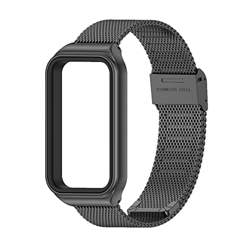 Image of Strap for Amazfit Band 7 Metal Replacement Strap Wristband Watch Strap Compatible with Amazfit 7 Fitness Tracker smartwatch