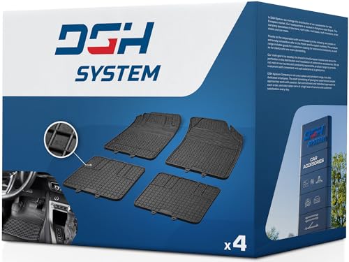 Realizzati in PVC DGH SYSTEM Tappetini Tappeti per auto compatibile con Renault GRAND MODUS F-JP 5-PORTE 2008-2012