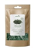 Carefood - Chlorella Orgánica - 300 Tabletas para 100 días de Superfood 100% Bio - Micro Alga Chlorella Ecológica Apta para Veganos - 100% Chlorella Pyrenoidosa Rica en Fibras Vegetales - 120 g