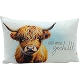Ce coussin pour animal de buffle en 100 % coton convainc par son toucher agréable et son design expressif. Comme coussin décoratif, coussin doudou ou coussin d'intérieur, il favorise une atmosphère détendue et rend chaque endroit préféré encore plus confortable.