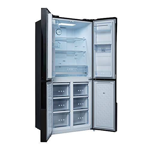 CHiQ FCD418NE4D - Multidoor koelkast met inverter - No Frost - 420L - Waterdispenser - Image 3