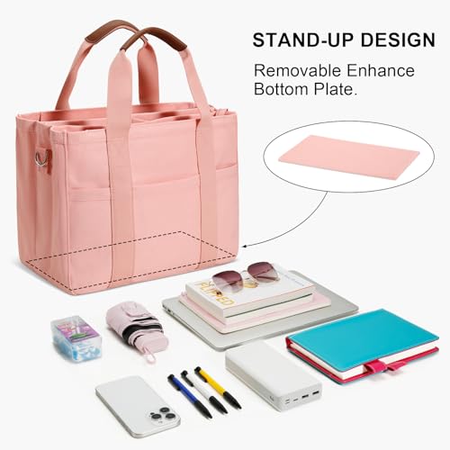 Bolso Tote Canvas para Mujer con Cremallera y Bolsillos miniatura 5