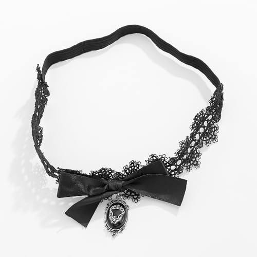 Wiwpar Sexy Black Lace Bow Leg Thigh Garter Belt Flower Floral Crystal Pendent Bowknot Elastic Stretch Leg Garter Belt Wedding Garter Bridal Halloween Costume Accessories for Women4