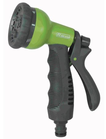 Pistolet D'arrosage à Jet Réglable - Poignée Soft-touch En Caoutchouc - Fabriqué En Italie