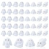 Ampio Utilizzo: Queste mini figure di coniglietto possono decorare auto, scrivania e interni, sono adatte per artigianato, accessori per feste a tema animali, accessori per pittura fai da te e altro