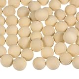 [Utilisation Polyvalente] - Les boules en bois naturel peuvent être transformées en délicates décorations pour la maison, utilisées comme ornements pour des fêtes et Noël, ou comme présentoirs de table créatifs. Le processus DIY de transformation d'une boule ordinaire en un objet d'art vous apportera beaucoup de plaisir. Elles sont très petites, veuillez les tenir éloignées des enfants de 3 ans ou moins