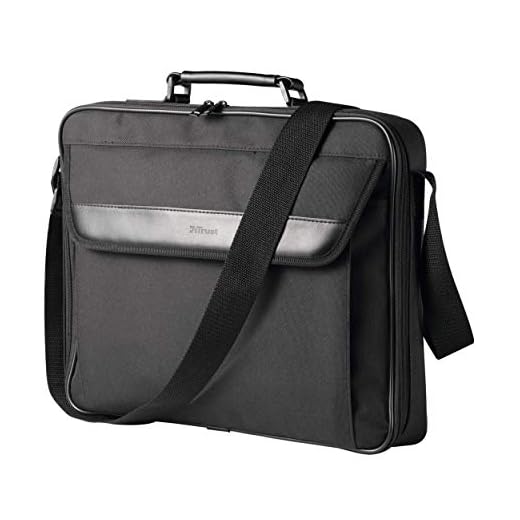 Trust Atlanta - Maletín para portátiles de hasta 16", negro