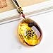 18 pcs Insect Amber Fossils, BOSOIRSOU Fossil Pendants, Different Insect Specimen, Bug Preserved in Resin, Educational and Scientific Amber Collections - Random Patterns