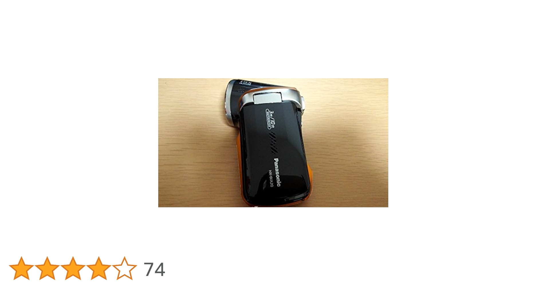 Panasonic HX-WA20 ビデオカメラ 本体　防水 Amazon.co.jp: パナソニック デジタルムービーカメラ WA20 防水
