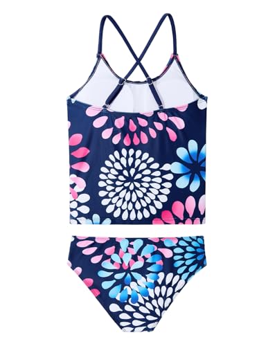 Century Star Girls Tankini Charlotte Flounce Swimsuit Two Piece Swimwear Bathing Suit Set for Summer Beach2