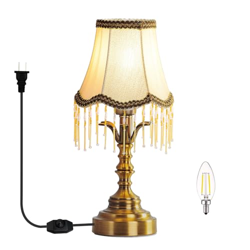 YLWYGY Small Spaces Bedroom nightstand Dimmable Vintage...