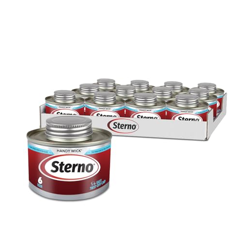 Sterno 6-Hour Fuel Cans 12-Pack