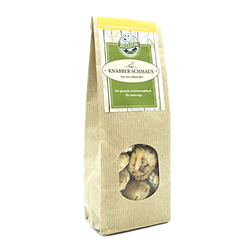 Bellfor Knabber-Schmaus Hundekekse mit frischem Entenfleisch – 100 g. Getreide- und glutenfreie Hundeleckerlis für Sensible Hunde. Natürliche Zahnpflege für Hunde