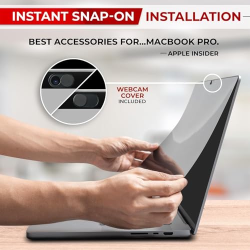 Image of Pxin MacBook Air 13 Inch Privacy Screen Filter - No Eye Strain | Anti Blue Light + Anti Glare