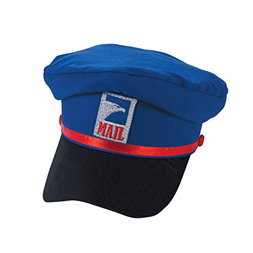 Fun Wave Mail Carrier Hat - Postal - Postman - Costume Accessory - Mailman - Delivery