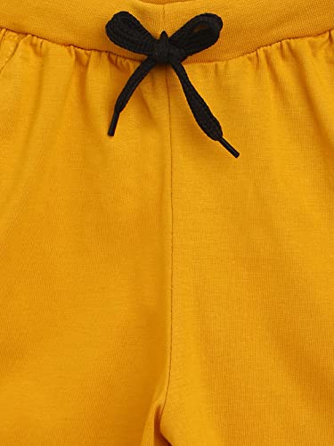 Image of Li'l Tomatoes Girls 100% Cotton Combo Shorts Pack of 2 | Soft & Breathable Summer Shorts | Elastic Waist Casual Wear | 2-14 Years