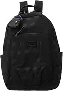 Amazon.co.jp: [トーラ] リュック ナイロンドット レディース BK