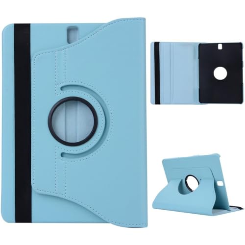 Image of M Cart 360 Degree Rotating Leather Case Cover for Samsung Galaxy Tab S3 9.7 inch (SM-T820 /T825 /T827) 2017 Release (Sea Blue)