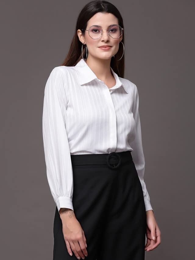 Image of Selvia Women's Polyester Regular Fit Shirt