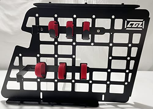 HIGHFLYING for Molle Storage System Trunk Shelf Organizer Multifunctional Storage Bag Fire Extinguisher Holder (XL) - Thumbnail 2