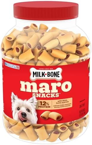 Milk-Bone MaroSnacks Small Dog Treats with Real Bone Marrow, 40 Oz. Canister — view 8
