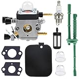 FitBest Carburetor with Tune Up Service Kit Fits Stihl BG45 BG46 BG55 BG65 BR45C SH55 SH85 Blower 4229 1200 606 Carb