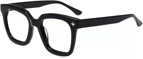 Miniatura 1 de Firmoo Lentes cuadrados con bloqueo de luz azul para mujereshombres, gafas de computadora, juegos, TV, teléfonos para pantallas, antifatiga ocular y