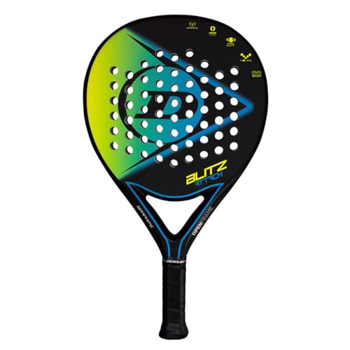Dunlop Blitz Attack, Raqueta De Pádel, Multicolor, U, Unisex-Adulto Dunlop Blitz Attack, Raqueta De Pádel, Multicolor, U, Unisex-Adulto
