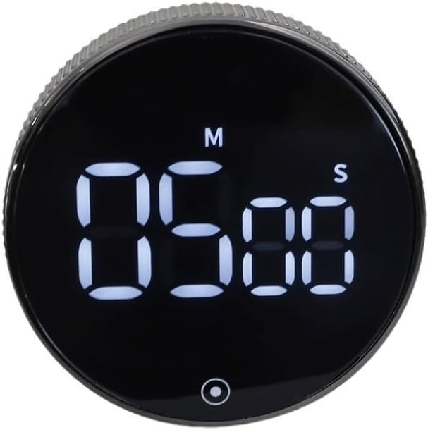Self Regulating Rotating Countdown Timer Kitchen Magnetic Suction LED Display Screen