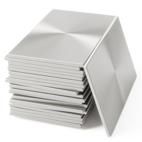 Image of Welding Practice Kit - 304 Stainless Steel, Welding Plate 2 x 4 x1 /8 Inch 20 Pack Welding Coupons,Suitable for MIG, TIG, Stick, Arc,MMA