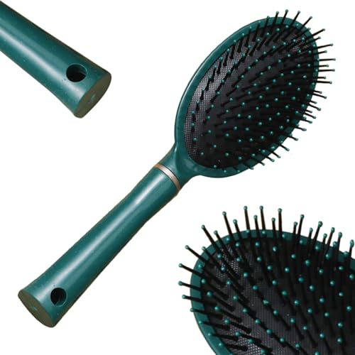 Image of TEMPERIA (1 pcs) Hair Comb for Women & Men - Paddle & Flat Hair Brush For Adding Curls, Volume & Waves - Premium & Ergonomic Hairbrush (Random Colors) (MN02)