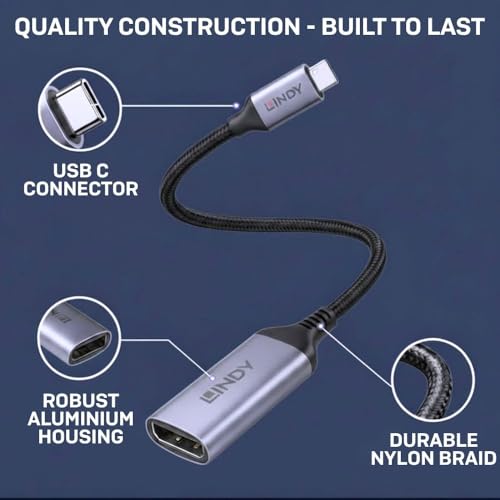 Cable convertidor USB-C compatible con MacBook Thunderbolt 3 y 4 5