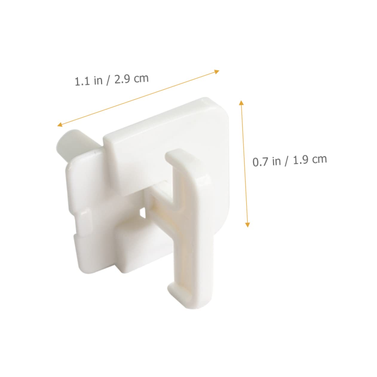 STOBOK 100piezas Tapones De Seguridad Usb Para Cubiertas De Enchufes Diseño Tirador Previene Accidentes Eléctricos Para Hogares