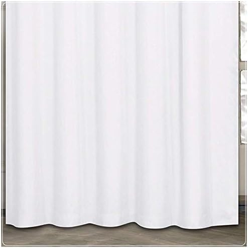 Half Flock With Plain Design Damask Pencil Pleat Curtains - White Black (90" X 90" (230cm X 230cm))