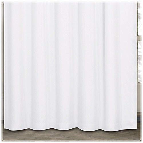 Half Flock With Plain Design Damask Pencil Pleat Curtains - White Black (90" X 90" (230cm X 230cm))