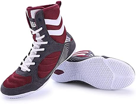 Zapatos de boxeo para hombre, zapatos de lucha libre, juveniles, muay thai, kickboxing, boxeadores, entrenadores, artes marciales, transpirables, bodybuilding boxing4