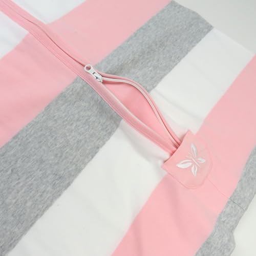 Image of HonestBaby Wearable Blankets Sleeping Bags Swaddle Transition 100% Organic Cotton for Infant Baby Boys, Girls, Unisex