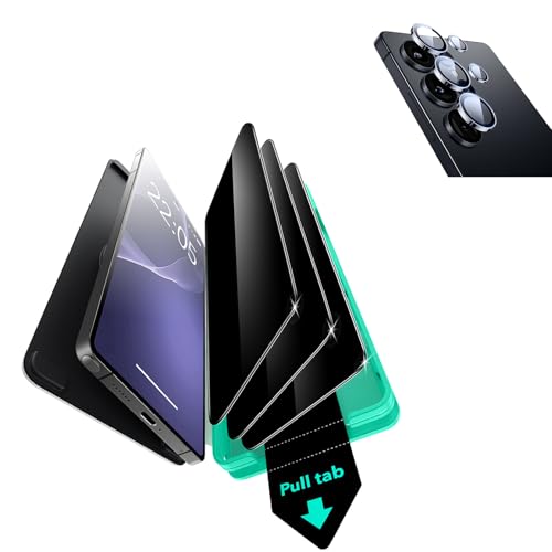 ESR for Samsung Galaxy S25 Ultra Privacy Screen Protector and Camera Lens Protector