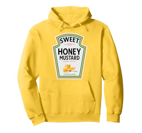 Sweet Honey Mustard Funny DIY Halloween Costume Matching Pullover Hoodie