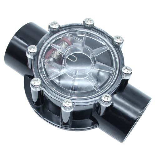 7235 Check Valve Replacement for Jandy 1-1/2-Inch to 2-Inch 180-Degree Straight Through Flow Compatible with Pool and Spa Systems