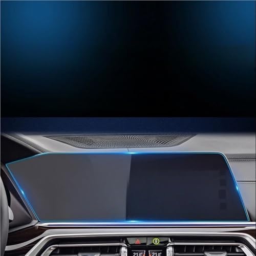 NCXKZLH Navigation Screen Protector Tempered Glass Protective Film For X5 X6 X7 G05 G06 G07 Car Navigation Screen Protector Dashboard Film