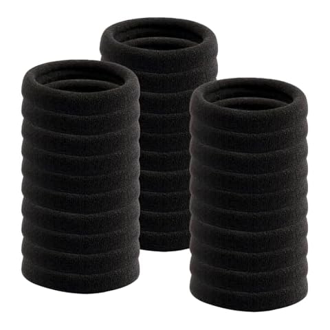 DDUP 30 Pcs Cotton Hair Bands Cover