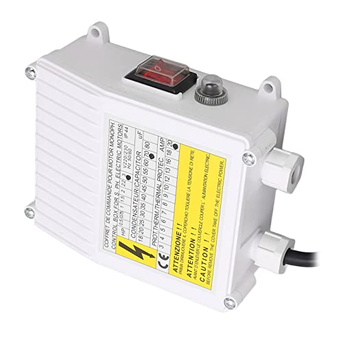 Boîtier de Commande de Pompe en Acier Inoxydable Épais et Durable 20A - 5