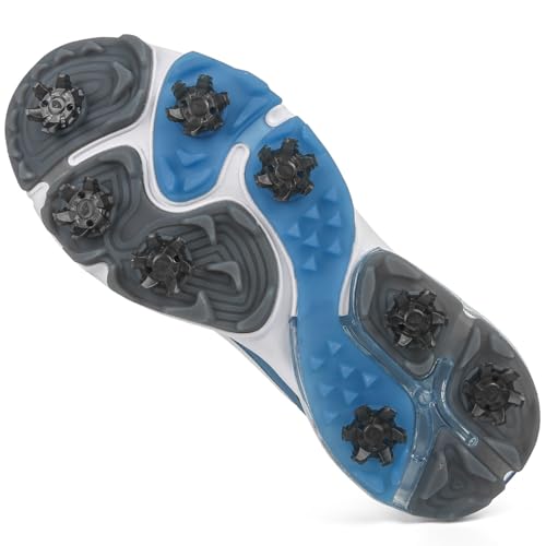 Image of Spikes Golf Shoes Men Training Golf Sneakers Comfortable Walking Footwears for Golfers