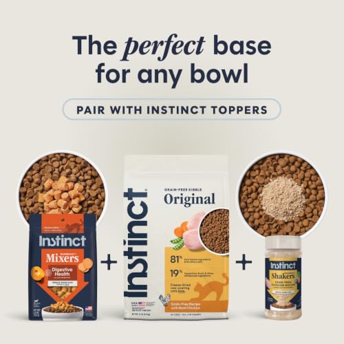 Image of Instinct Original Dry Cat Food, Raw Coated Kibble, Real Chicken, 11 lb. Bag